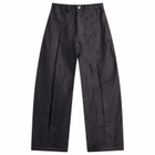 Sage Nation Men's Welt Trousers in Raw Denim