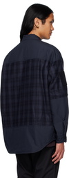 Comme des Garçons Homme Black Plaid Jacket