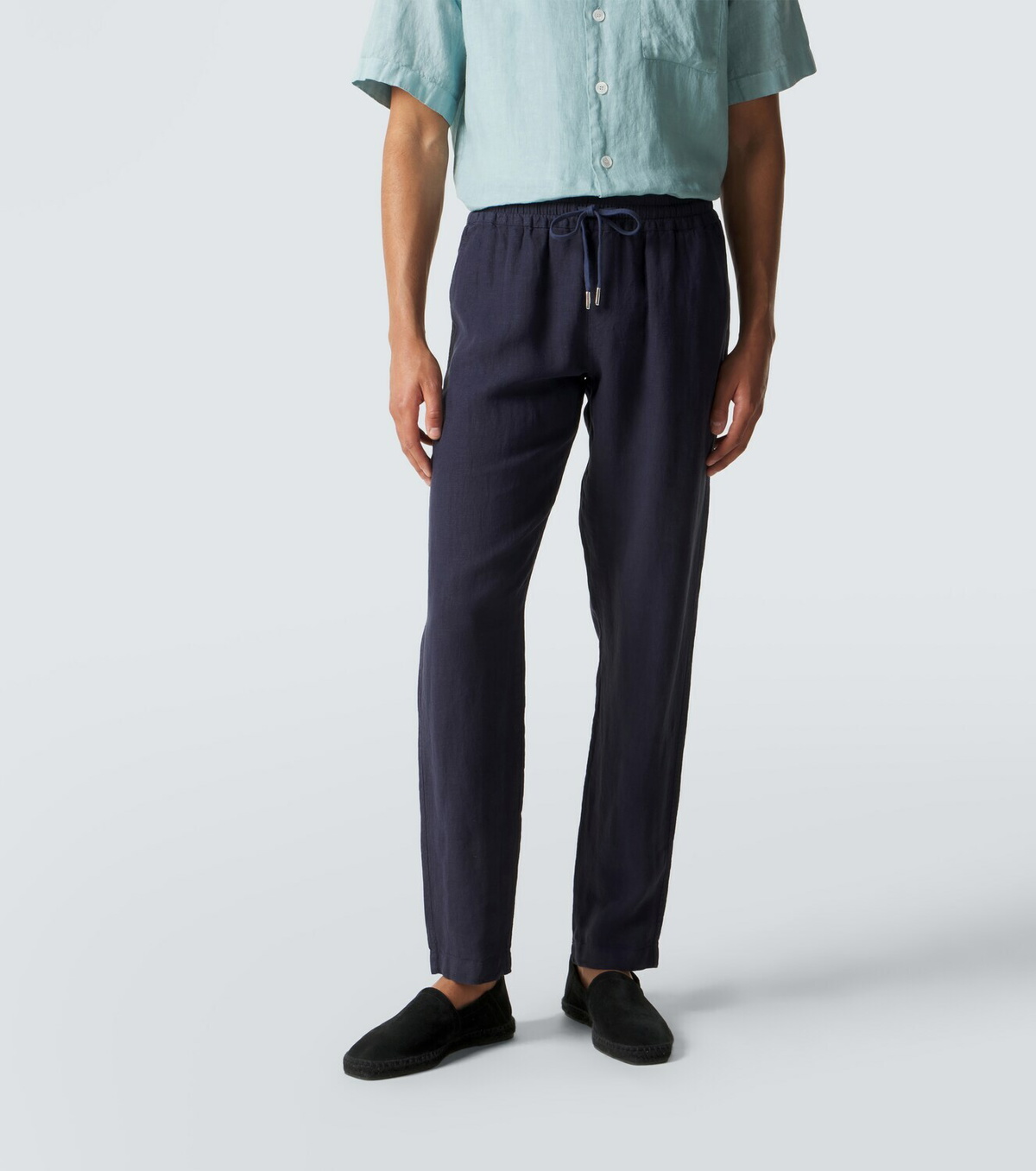 Thom Sweeney Linen straight pants