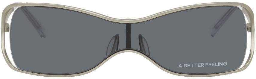A BETTER FEELING Silver GMS2000 Sunglasses A BETTER FEELING display picture 3
