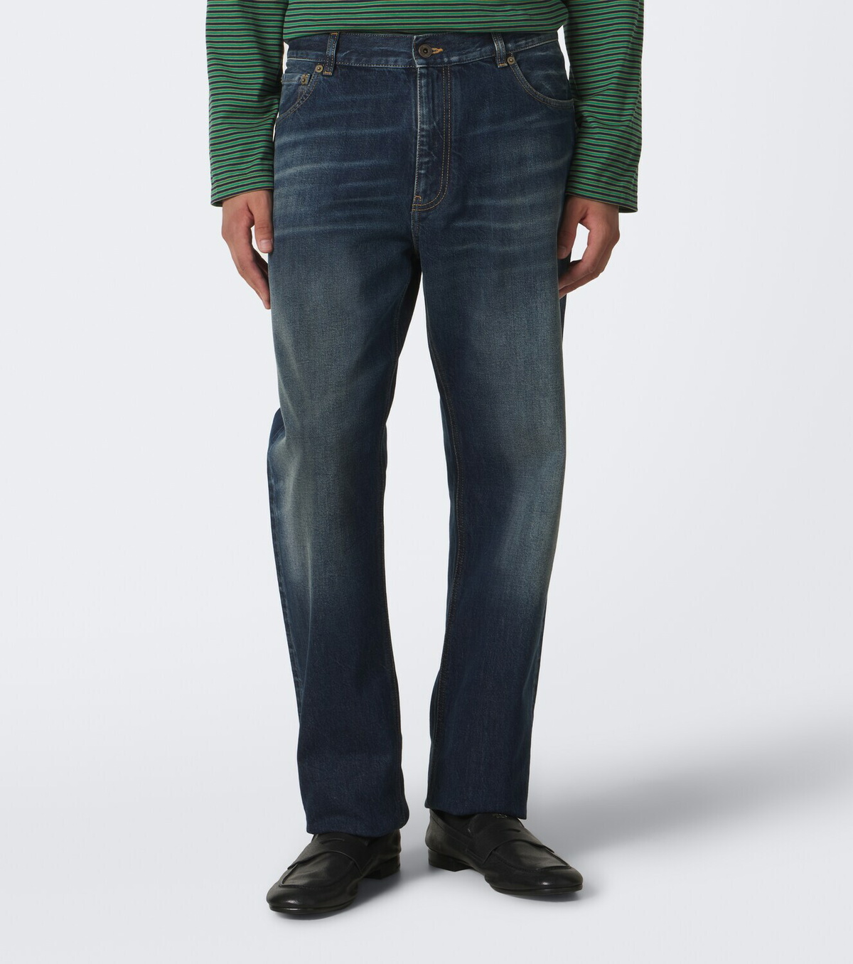 Miu Miu Faded straight jeans