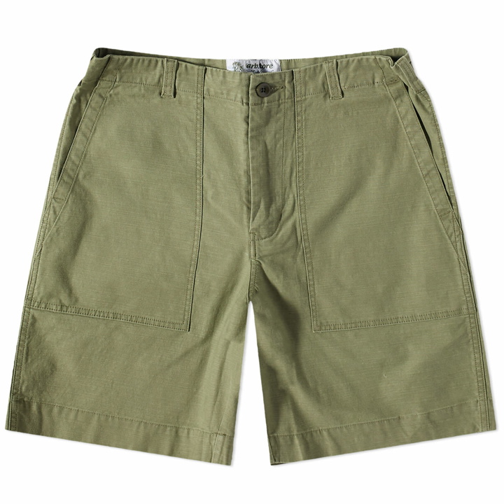 Photo: Garbstore Men's Ruffle Short in Sage