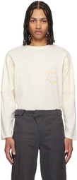 Kiko Kostadinov Off-White Fox Racing Edition Fox Long Sleeve T-shirt