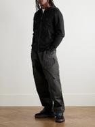 C.P. Company - Goggle Logo-Appliquéd Cotton-Jersey Zip-Up Hoodie - Black