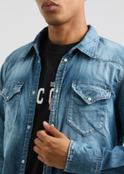 DSQUARED2 Western Distressed Denim Shirt