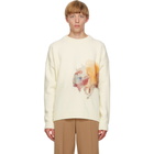 Jil Sander Off-White Wool Sweater