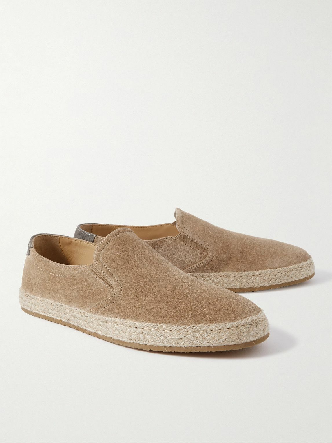 【関税込み】BRUNELLO CUCINELLI SUEDE ESPADRILLES BRUNELLO CUCINELLI Suede Espadrilles for Men | MR PORTER
