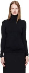 Wolford Black Aurora Turtleneck