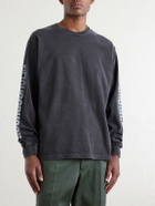 Neighborhood - Logo-Print Cotton-Jersey T-Shirt - Black