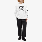 Neighborhood Men's LS-5 Long Sleeve T-Shirt in White