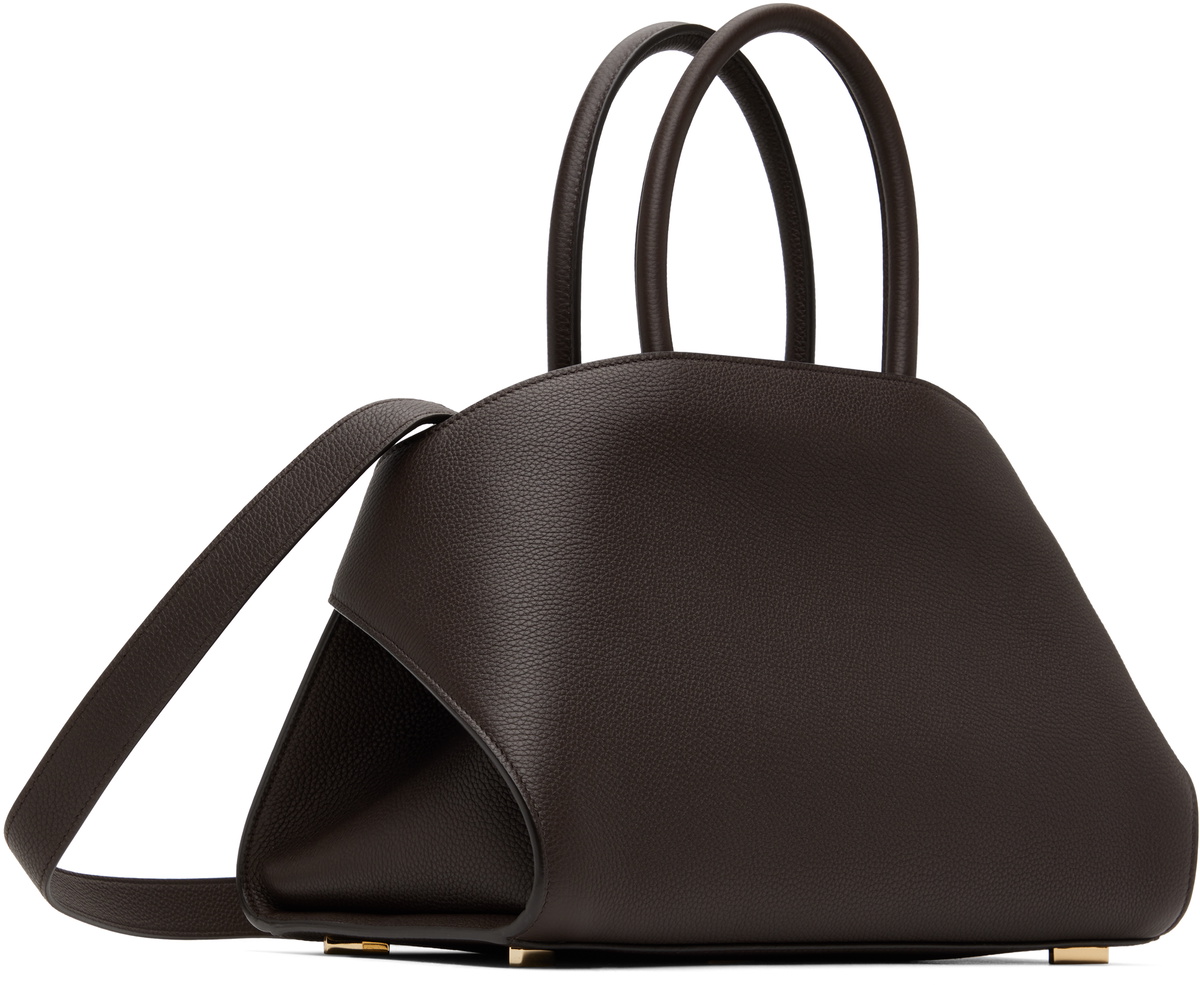 Ferragamo Brown Hug Bicolor Small Bag