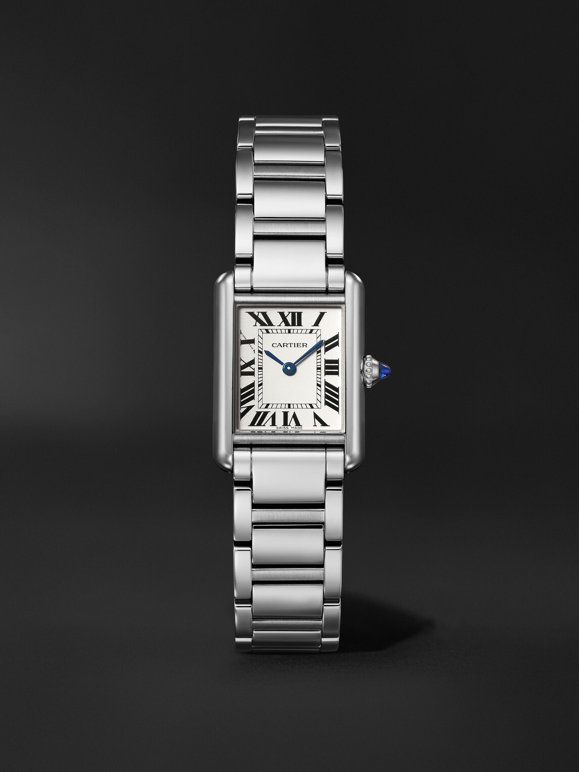 Cartier - Tank Must de Cartier Small SolarBeat™ 29.5mm Stainless Steel Watch, Ref. No. WSTA0121