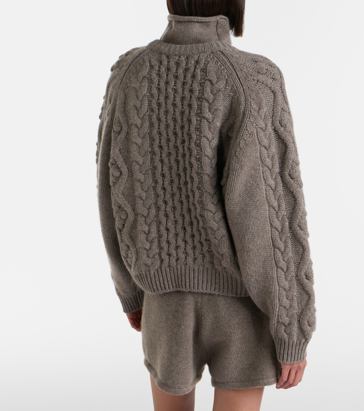 Lisa Yang Winroe cable-knit cashmere cardigan