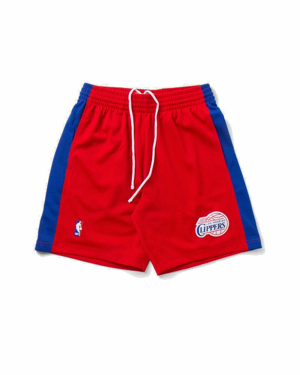 Photo: Mitchell & Ness Nba Swingman Shorts Los Angeles Clippers 2000 01 Red - Mens - Sport & Team Shorts