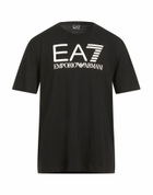 Ea7 Mens T-shirt in Black
