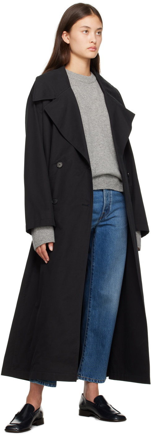 The Row Black Cadel Coat The Row