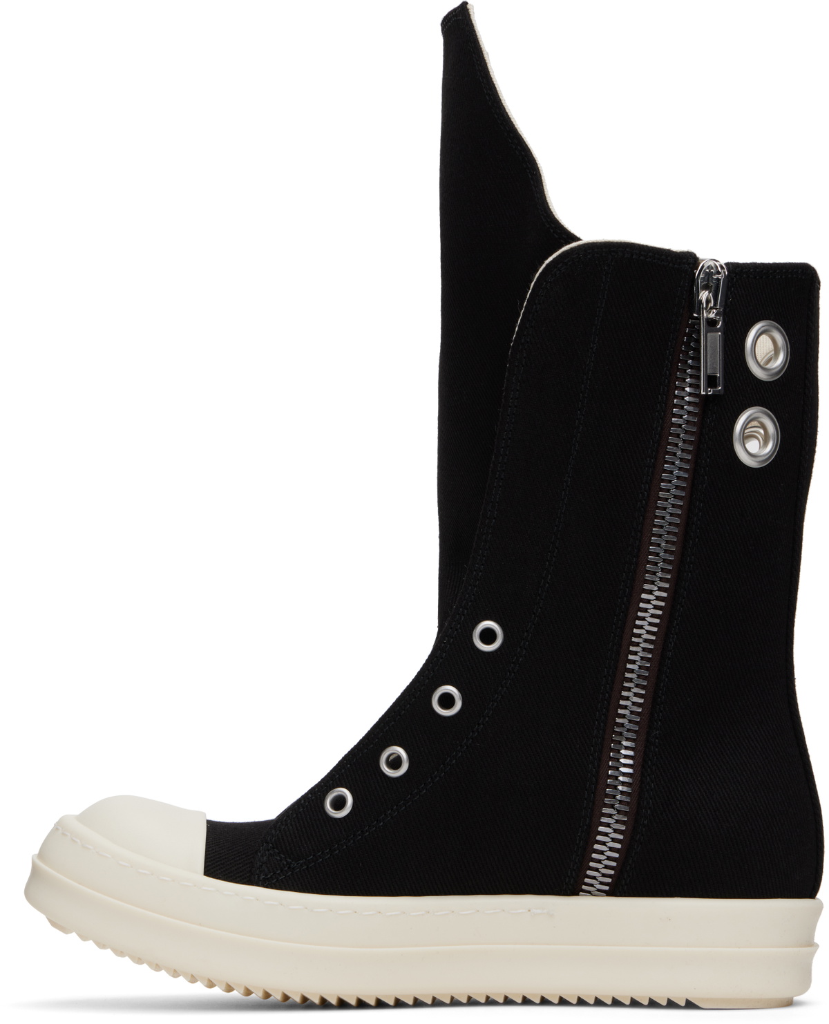 Rick Owens DRKSHDW Black Hollywood Boot Sneaks Sneakers