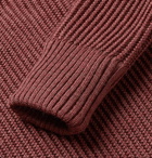 S.N.S. Herning - Fang Ribbed Merino Wool Sweater - Men - Burgundy