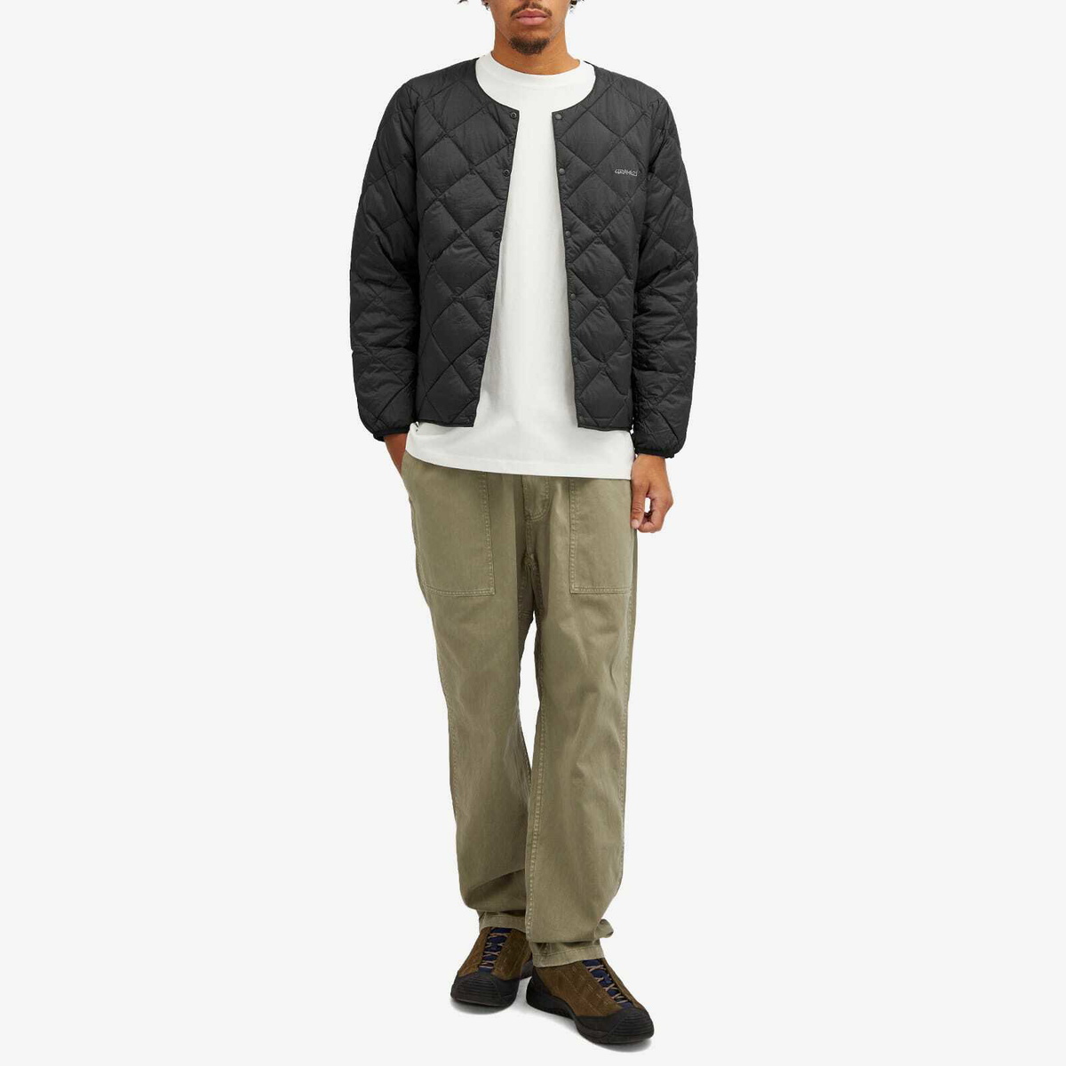 Gramicci Men's x Taion Inner Down Jacket in Black Gramicci