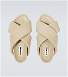 Jil Sander - Leather sandals