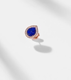 Repossi Antifer 18kt gold stud earrings with lapis lazuli and diamonds