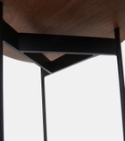 Zanat Piano Small walnut side table by Ludovica and Roberto Palomba