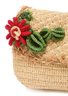 Anya Hindmarch Cactus Raffia Clutch - Natural - One Size