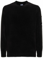 C.P. COMPANY - Cotton Chenille Knit Sweater