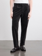 Barena - Straight-Leg Pleated Courduroy Trousers - Brown