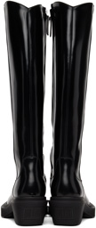 VTMNTS Black Neo Western Tall Boots