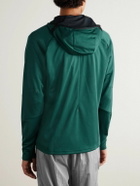 ON - Climate Recycled Tech-Jersey Hooded Jacket - Green