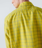 Acne Studios Checked cotton shirt