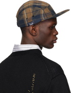 Comme des Garçons Homme Khaki & Brown BRIEFING Edition Check Cap