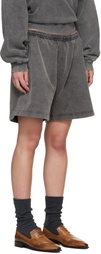 Acne Studios Gray Cotton Shorts
