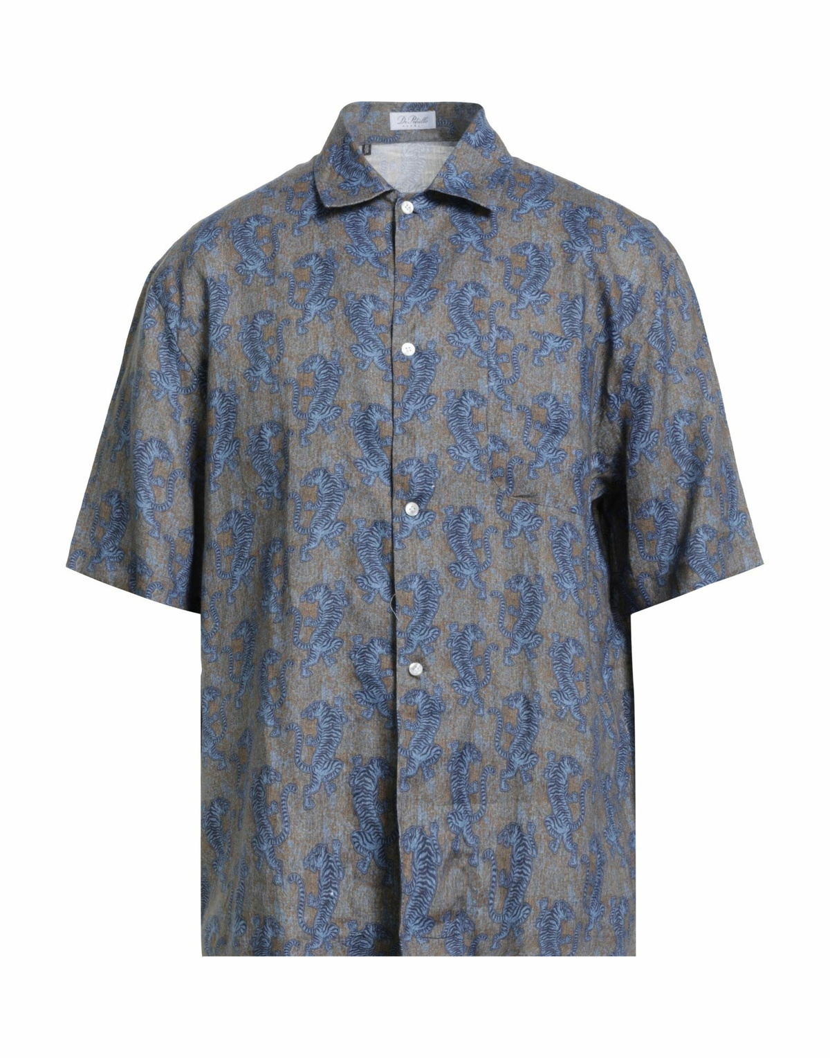De Petrillo Mens Shirt Mustard