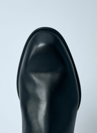 Jil Sander Leather Zip-Up Ankle Boot