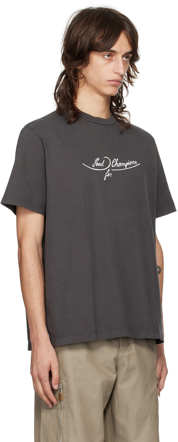 OUR LEGACY Gray Box T-shirt Our Legacy