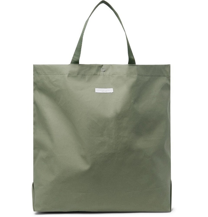 Photo: Engineered Garments - Cotton-Canvas Tote Bag - Green