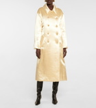 Khaite - Luma satin coat