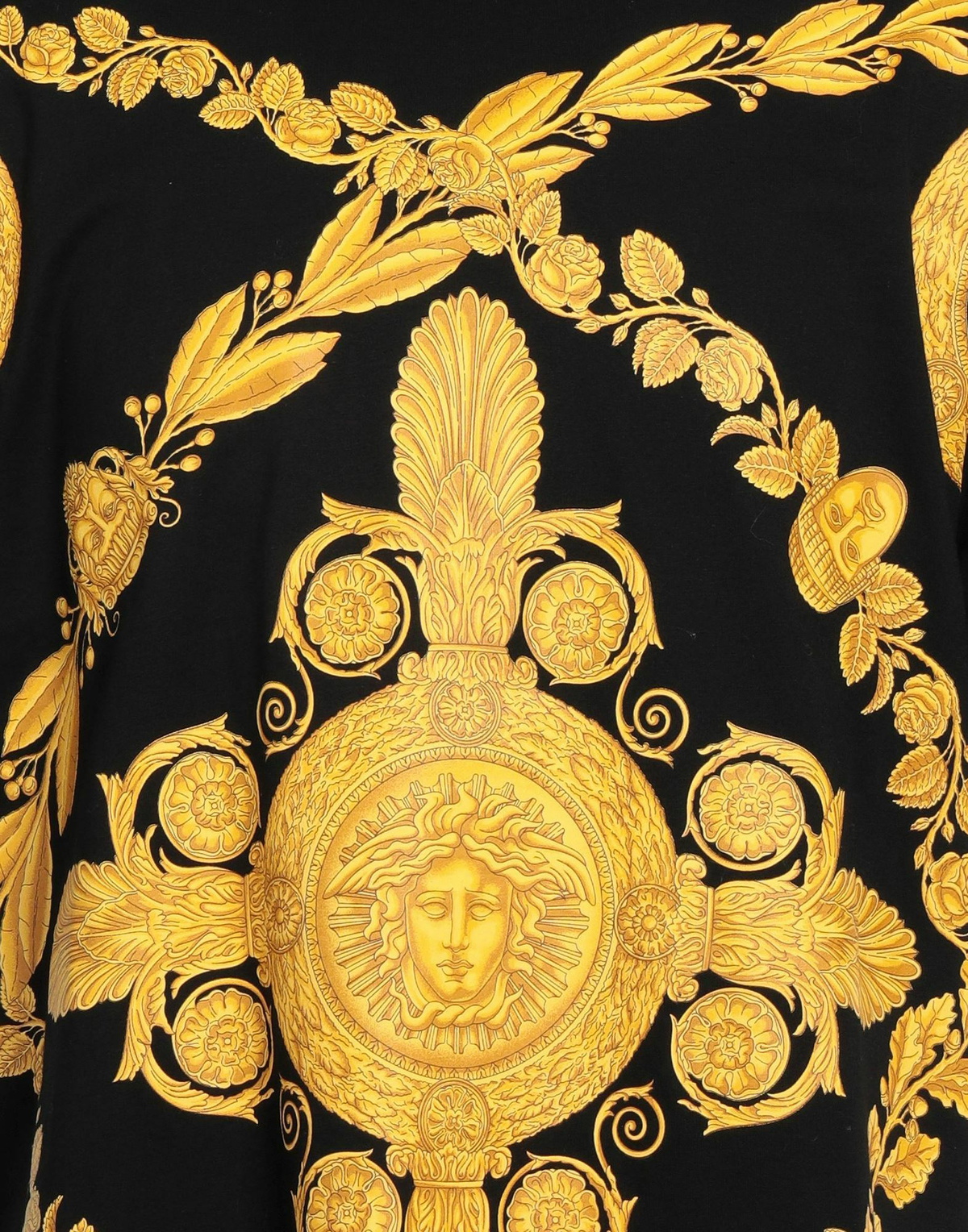 Versace Mens T-shirt in Black