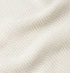 Loro Piana - Cotton and Silk-Blend Sweater - White
