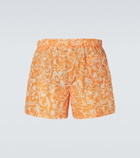 Kiton Printed swim trunks