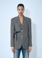 Balenciaga Wrap Tailored Blazer
