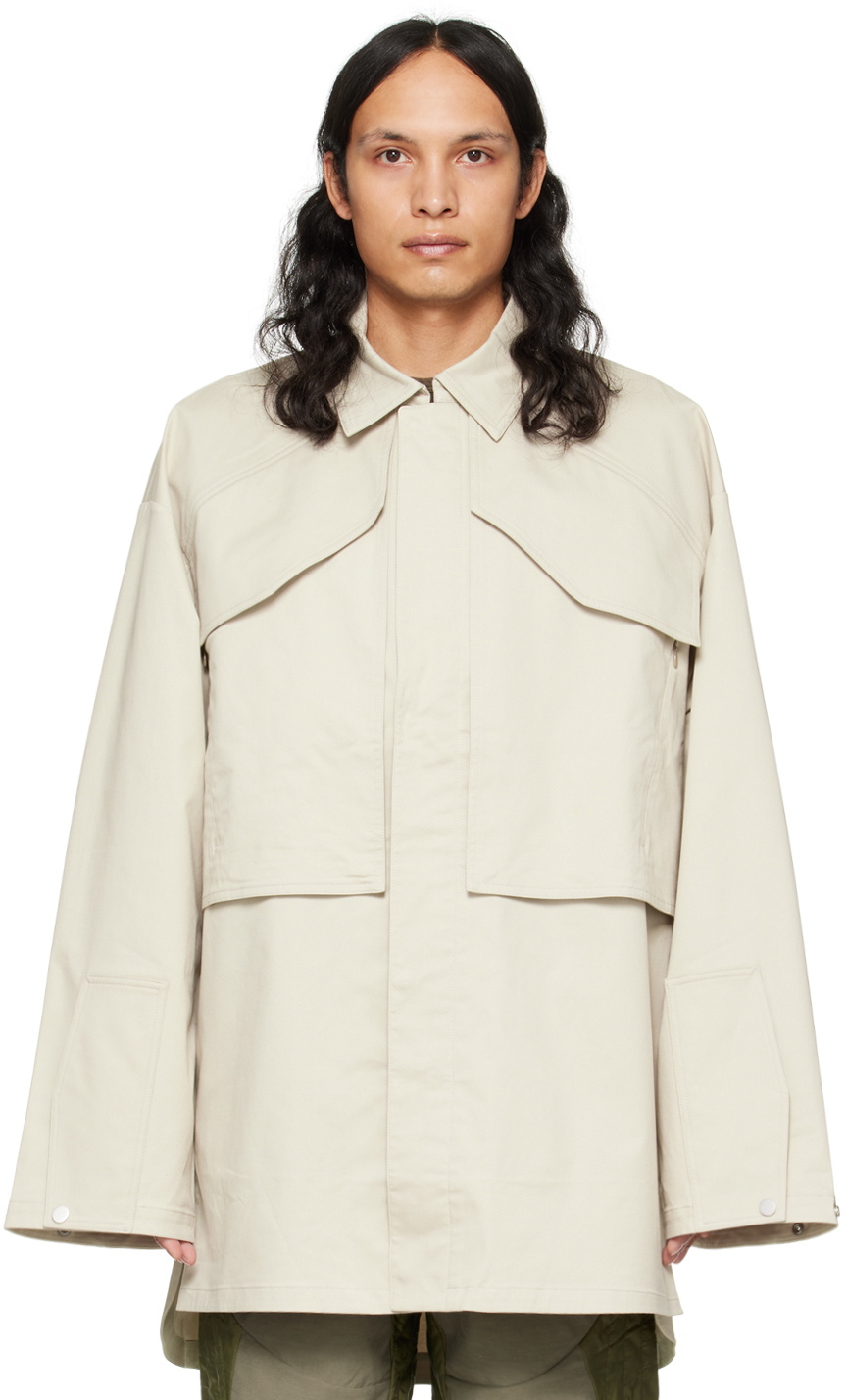 A. A. Spectrum Beige Escalade Shirt