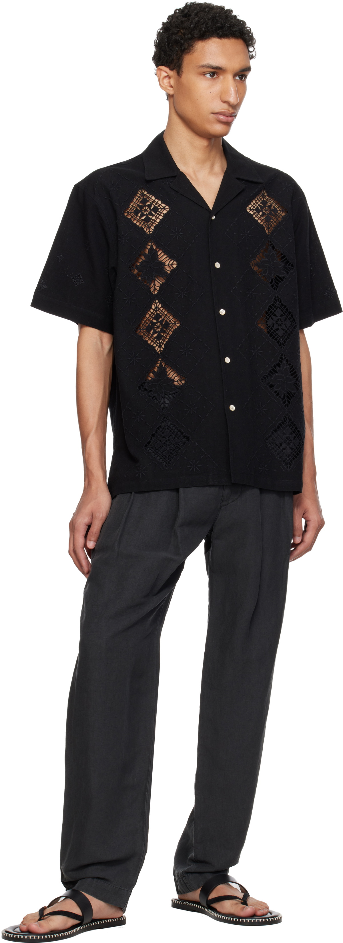 Isabel Marant Black Sirius Trousers