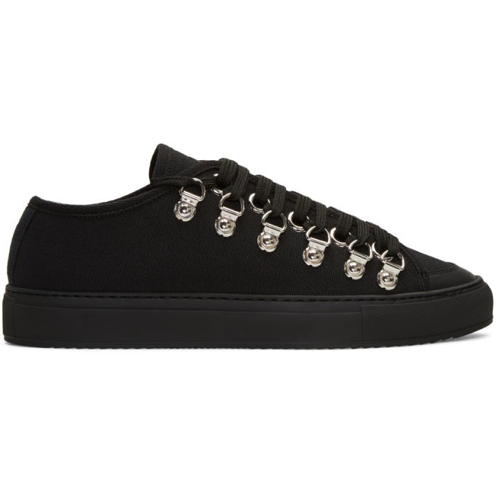 Photo: JW Anderson Black Canvas Sneakers