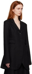 Niccolo Pasqualetti Black Vuoto Blazer