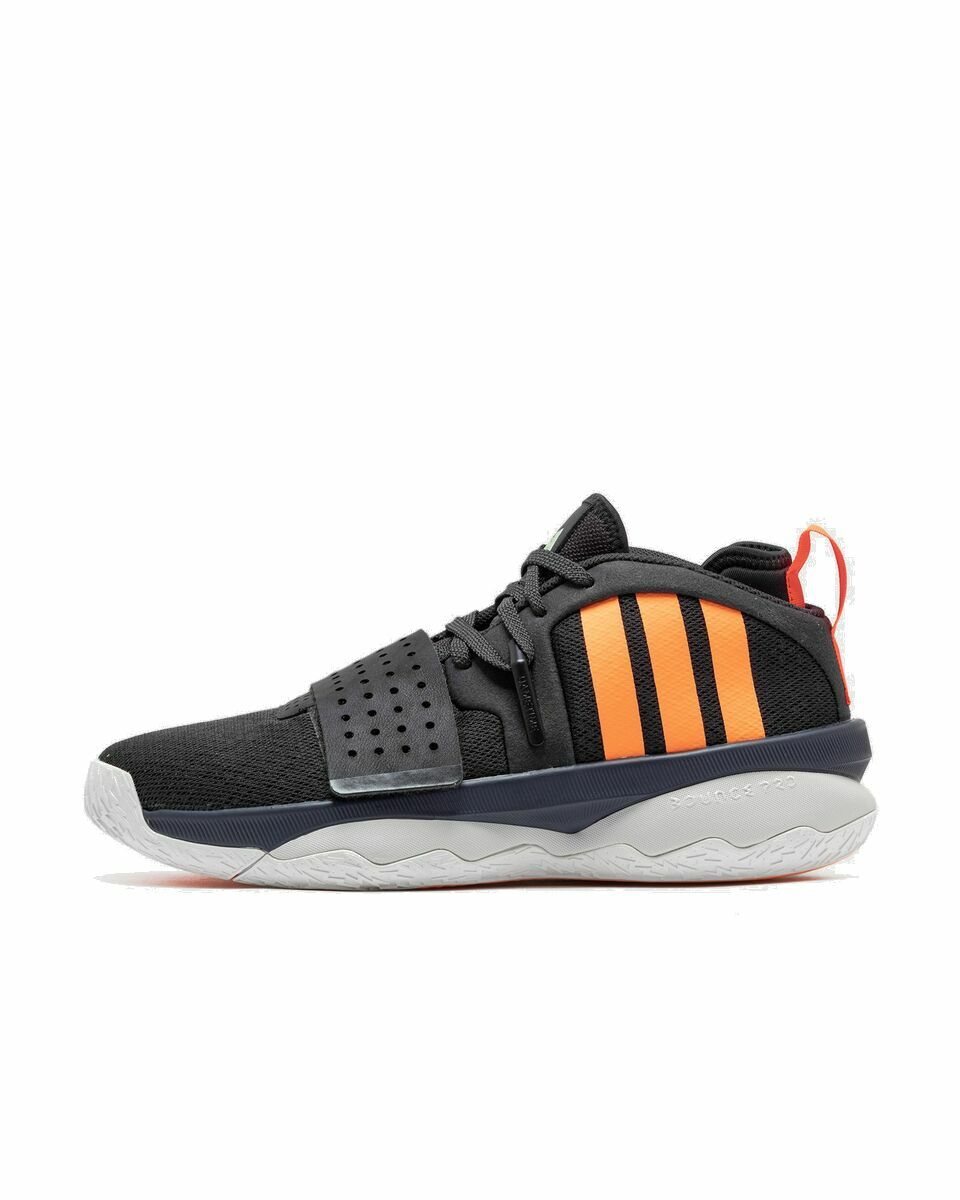 Photo: Adidas Dame 8 Extply Black/Orange - Mens - Basketball/High & Midtop