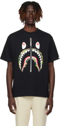 BAPE Black ABC Camo Shark T-Shirt