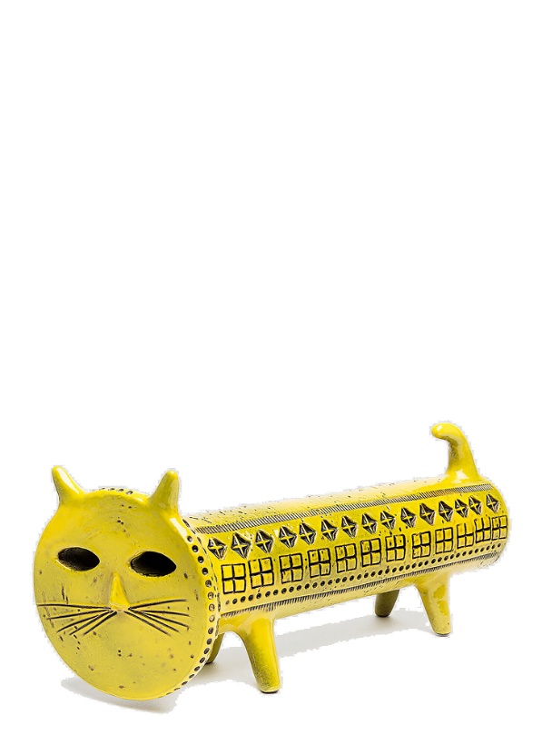 Photo: Cat Ornament in Yellow